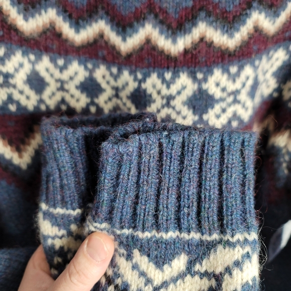 Woolrich Vintage Wool Swearer Men's Unsized Estimated L-XL - Picture 3 of 11